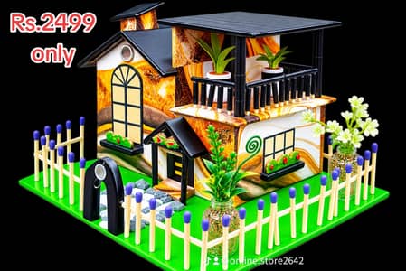 Handmade miniature house