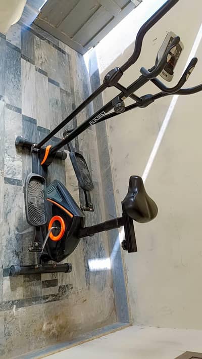 REVO  2 in 1 orbitrek exercise bike