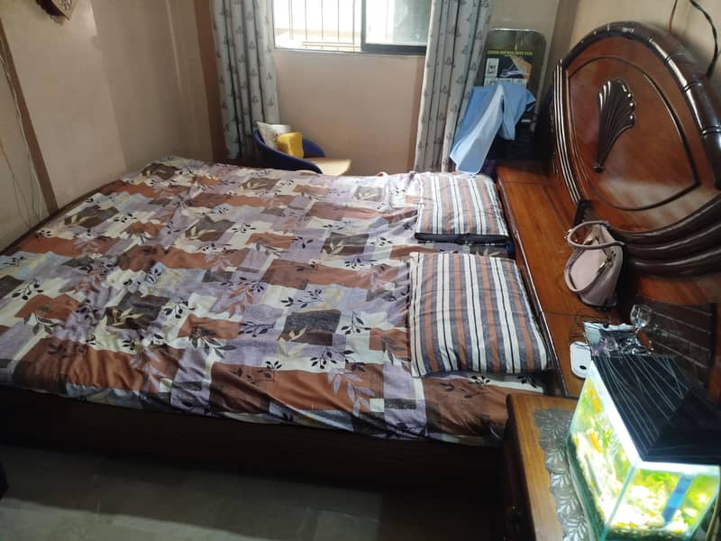 Shesham Bed Set  7/10 Condition 2