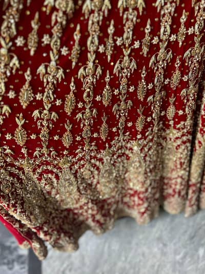 Red color bridal new dress