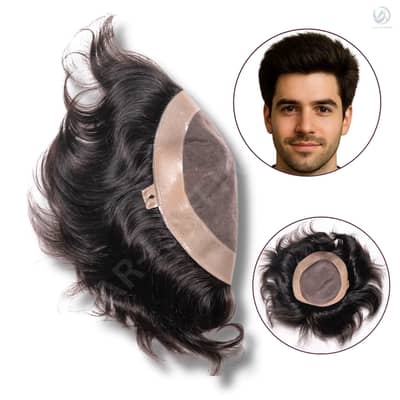 Hair Patch Hair System Hair Toupee Hair Unit Hair Wigs USA Mono Swiss