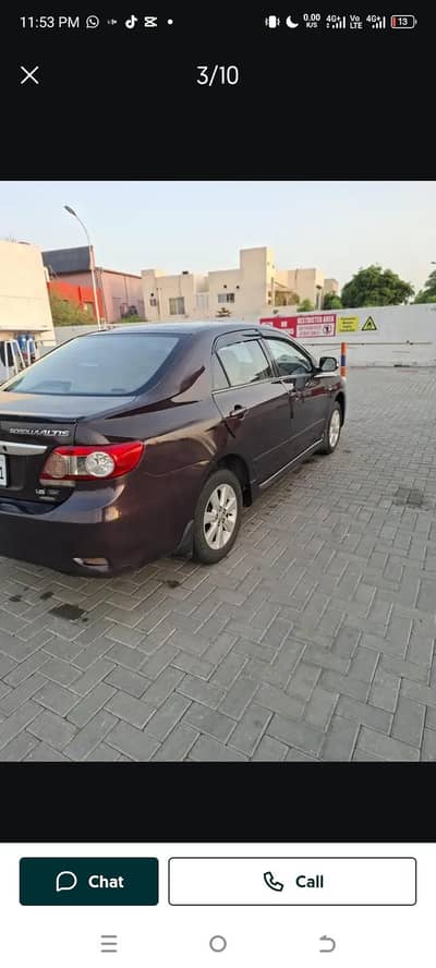 Toyota Corolla Altis 2012