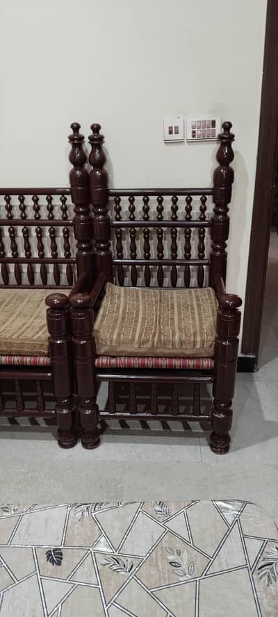 wooden chairs