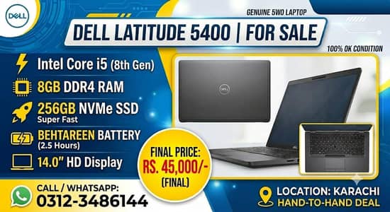 Dell Latitude 5400 Touch Screen