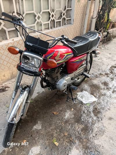 Honda CG 125 2017A total pack 2nd owner
