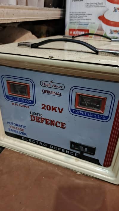 High Power voltage control stepilizer