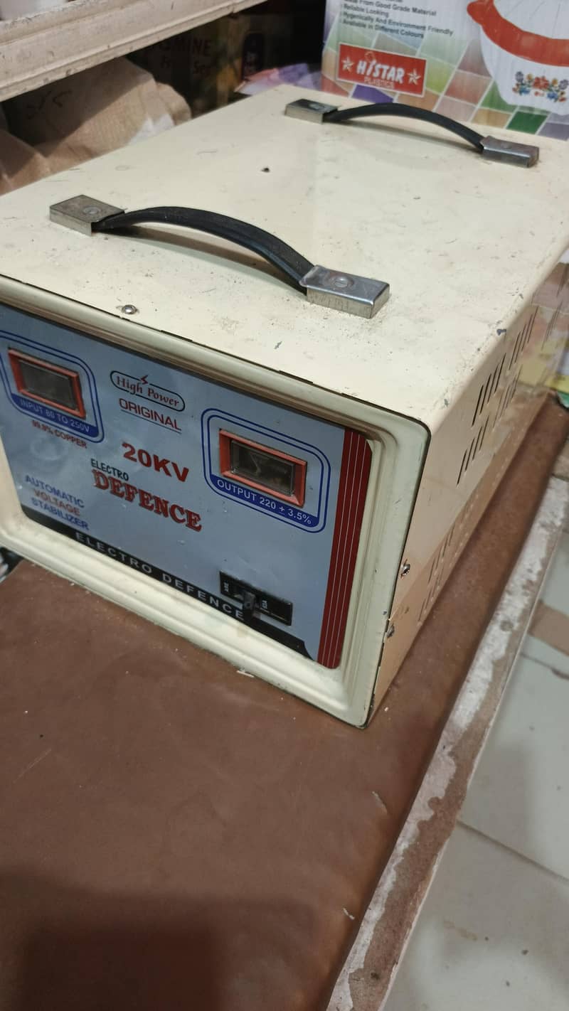 High Power voltage control stepilizer 1