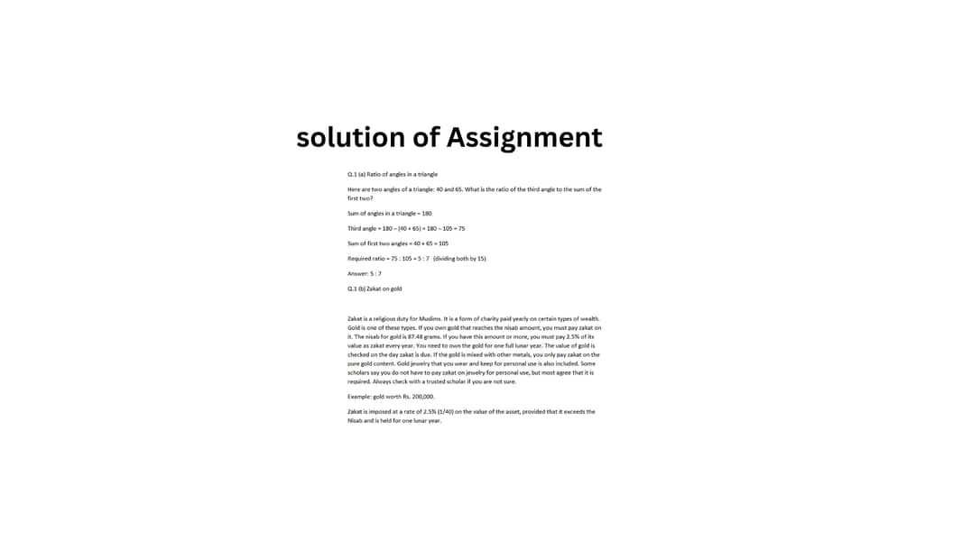Assignment writing 2