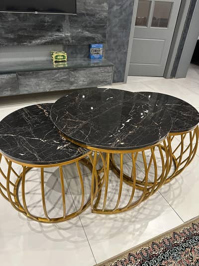 3 Piece Nesting Coffee Table Set