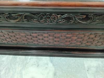 Bed set used condition recently polished