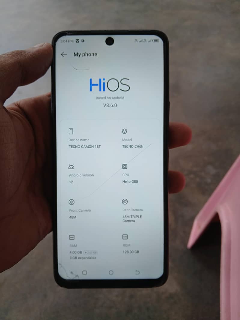 Tecno CAMON 18T 0