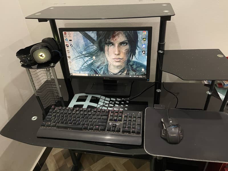 Glass Computer Table 2