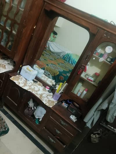 dressing table pure wood chinioti