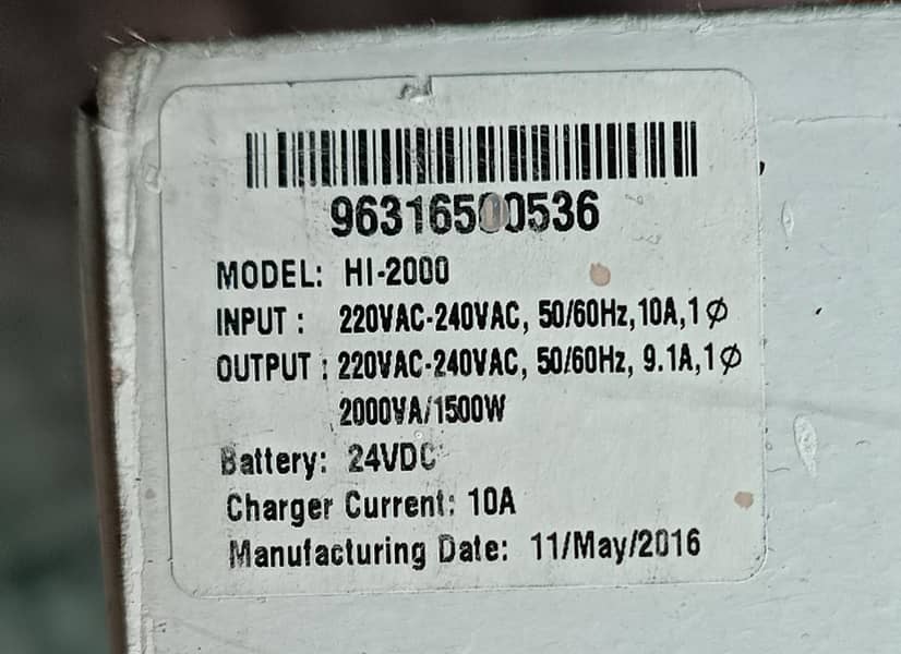 UPS 2KW 2