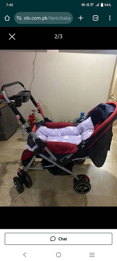 I want to sale my baby pram slightly used