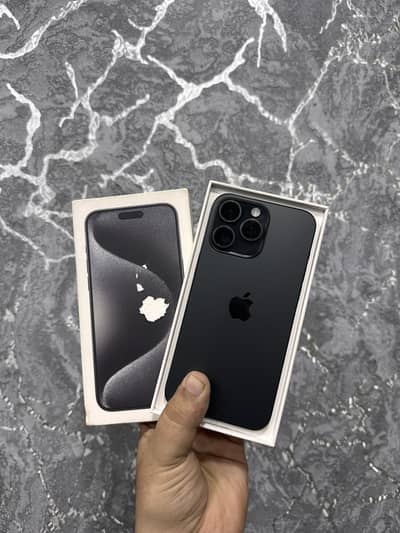iPhone 15 Pro Max with Box Non Pta 256 GB