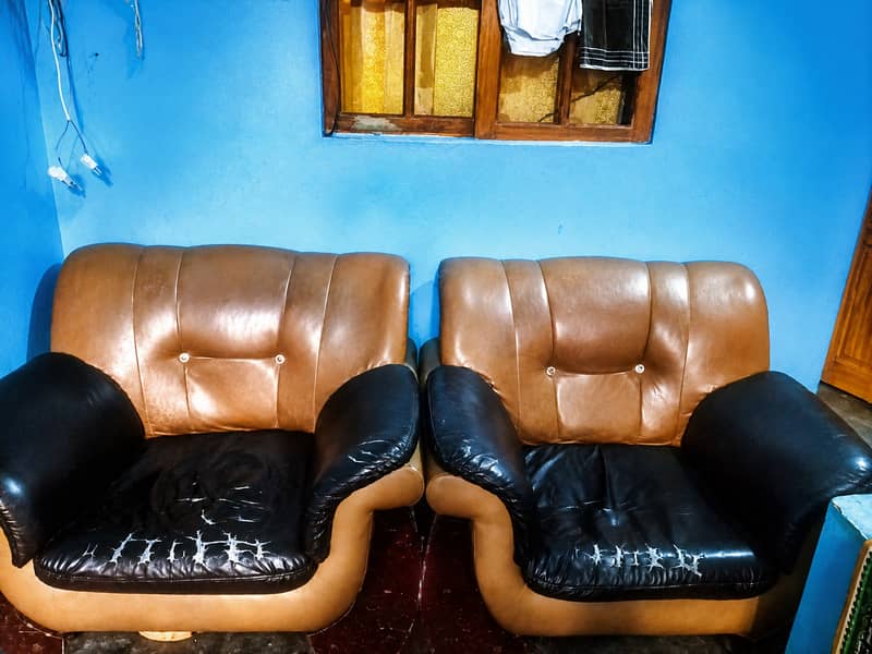 Used leader sofas two seater sofa's 1