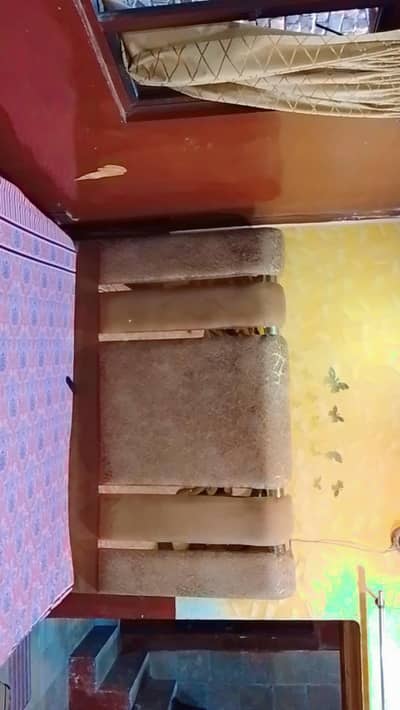 new condition bed with side tables
