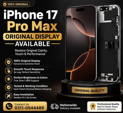 Apple iPhone 17 Pro Max original display / panel
