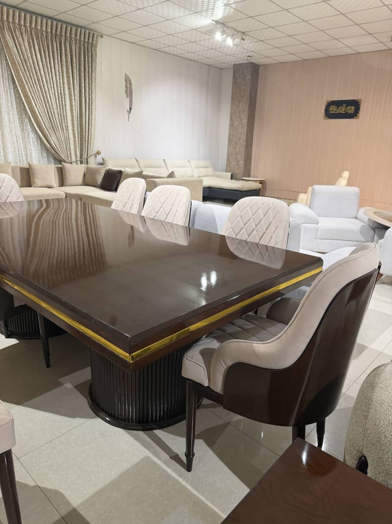 dining table with 8 chairs 0