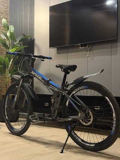 Speed bicycle foldable, full size , Good condition