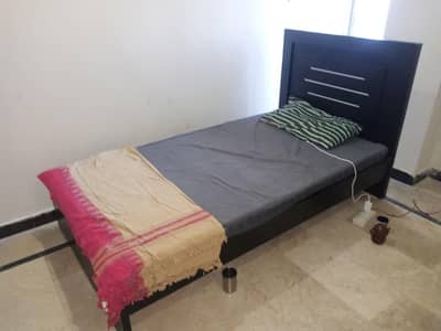 Get Your Dream Single Bed / Perfect for small Room -With  Mattress