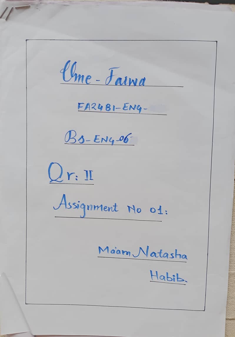 AIOU Spring Assignment 0