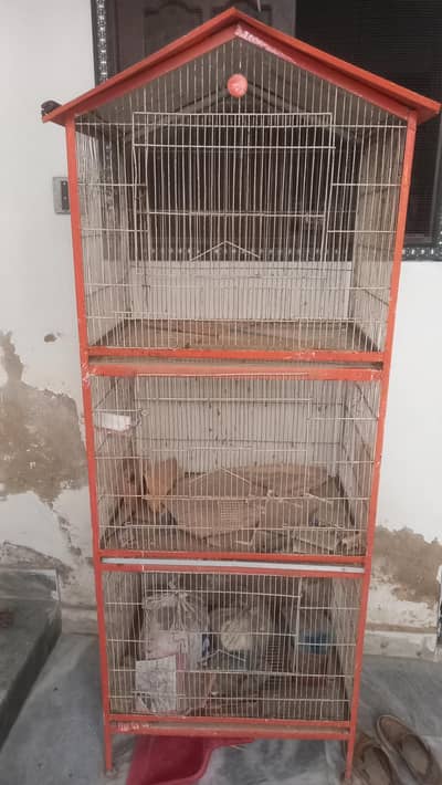 3 tiers cage without trays