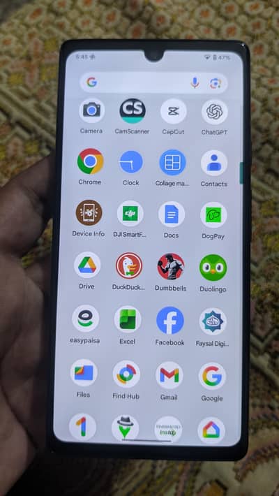 Google Pixel 6a All okay. No dot shade