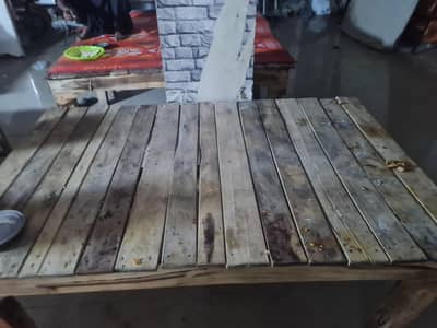 5 wood table