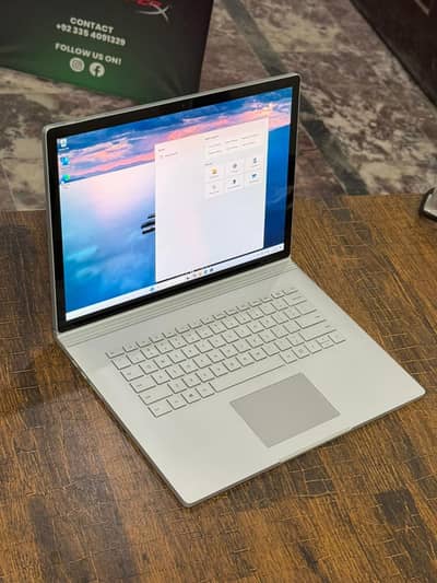 Microsoft Surface Book 3 15" — i7 | 16GB | 512GB | GTX 1660 Ti Max-Q