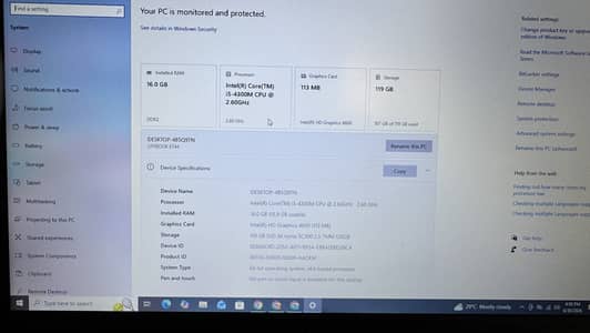 Fujitsu LIFEBOOK E744 Core i5 16GB RAM 128GB SSD Laptop