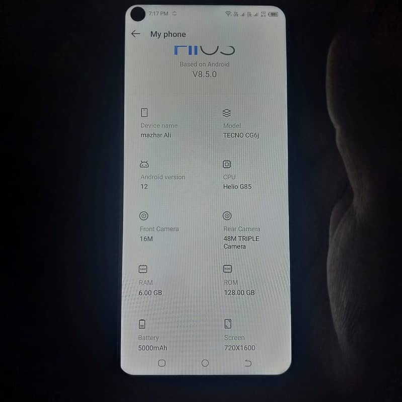 Tecno CAMON 17P 0