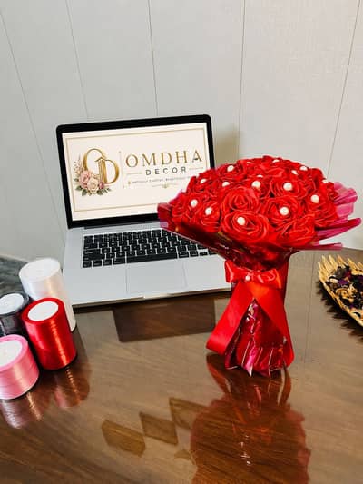 Beautiful Red Flower Bouquet