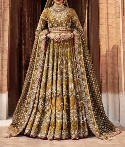Bridal lehnga