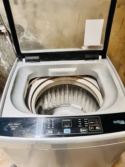 Haier fully automatic machine good working condition