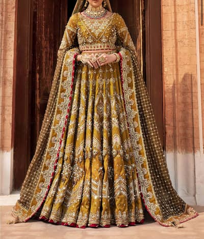 Bridal lehnga