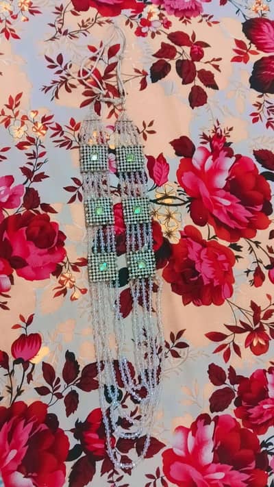 beaded necklace and long necklace