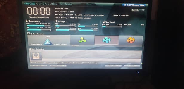 Complete PC Setup/i5-3470 3rd Gen/8GB RAM/120GB SSD +500GB HDD /Acer K