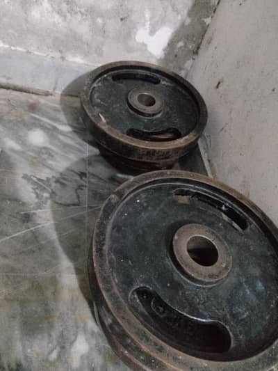 gym plat 10+5kg+7kg