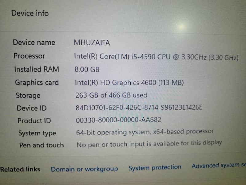 Core i5 4Gen 2