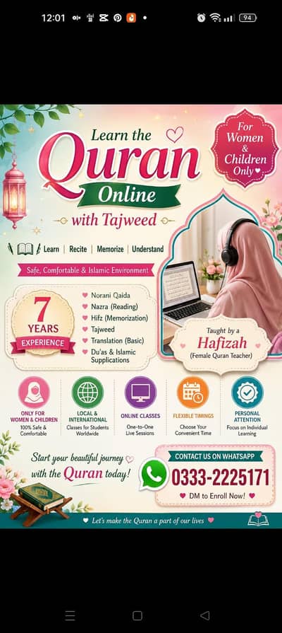 Online Quran Teacher