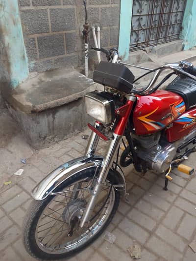 Honda 125 CG 2004 model Karachi number
