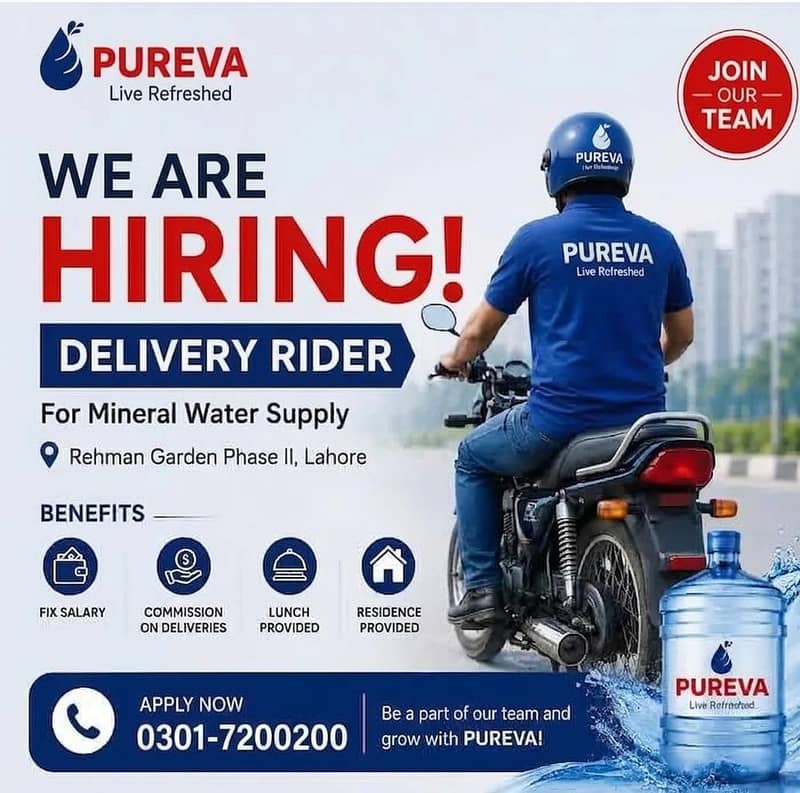 Delivery Riders Required | Rider Jobs | Urgent Required Rider 0