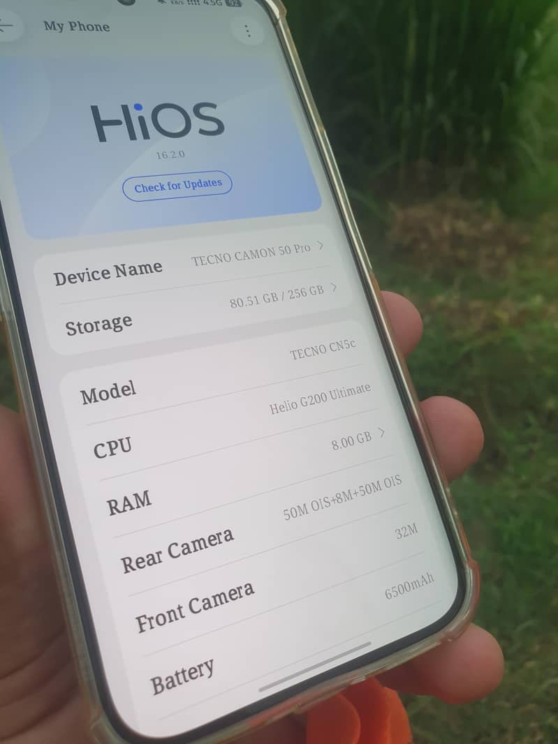 Tecno CAMON 50 pro 9