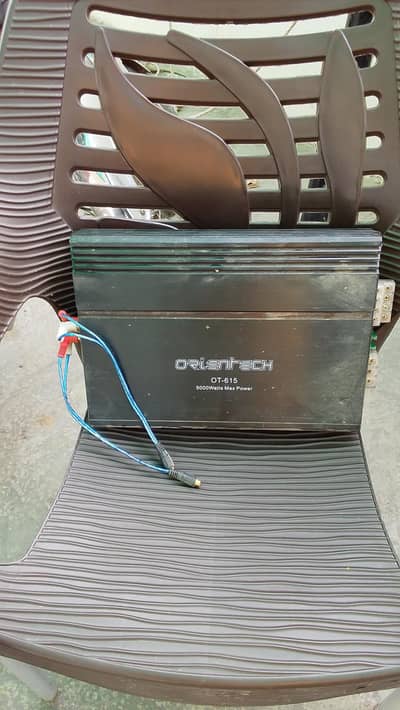 amplifier and speaker