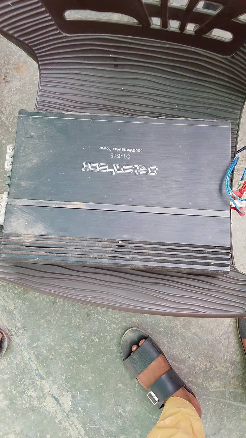 amplifier and speaker 2