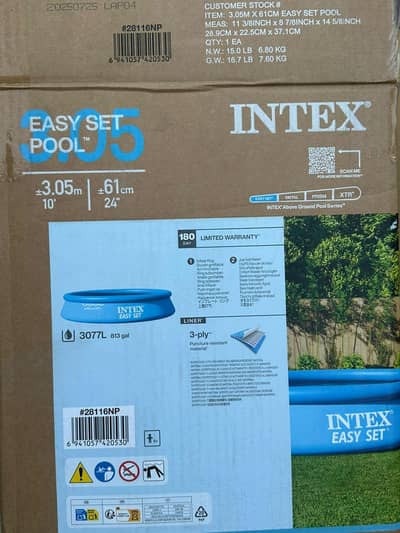 For Sale: Intex Easy Set Swimming Pool