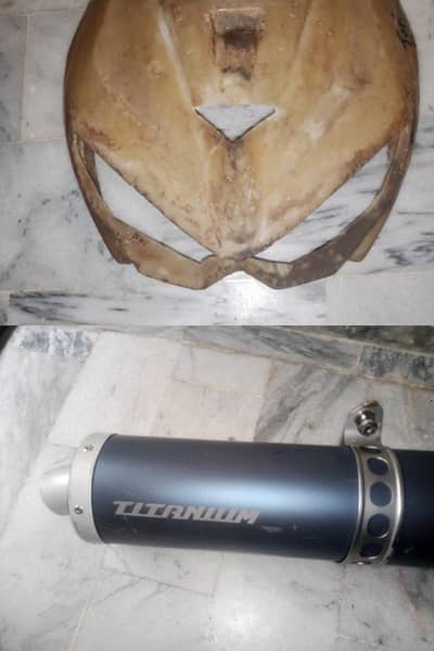 Yamaha R1 stock Exhaust