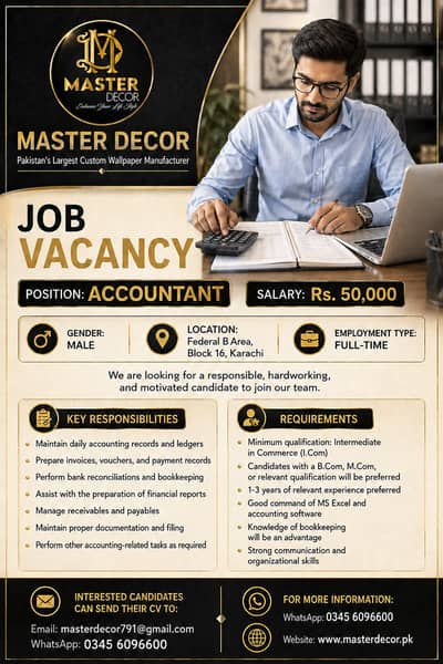 Accountant Job available